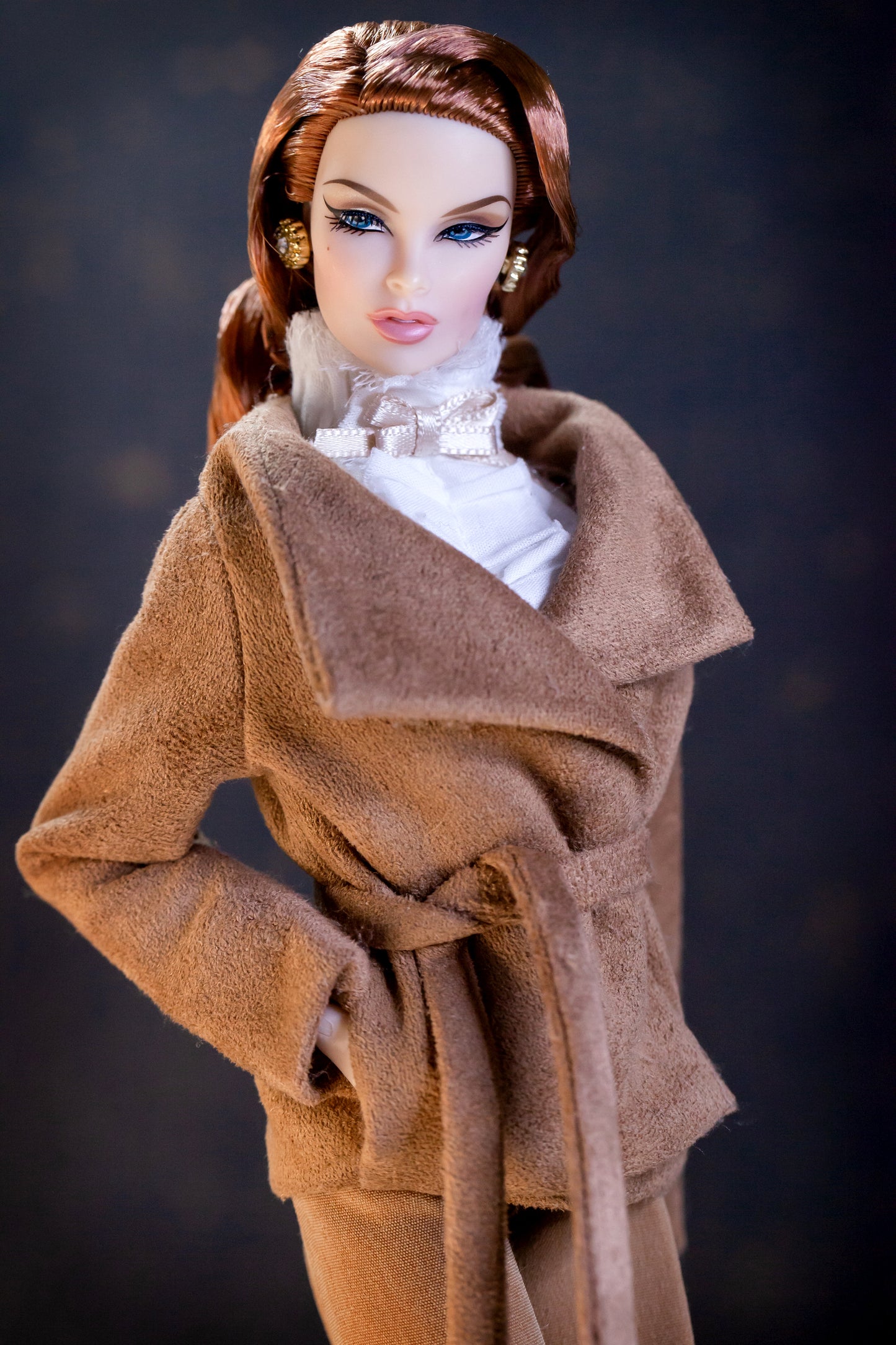 PDF Digital Pattern short coat for BB & Integrity toys 1:6 dolls. VIDEO tutorial instructions.