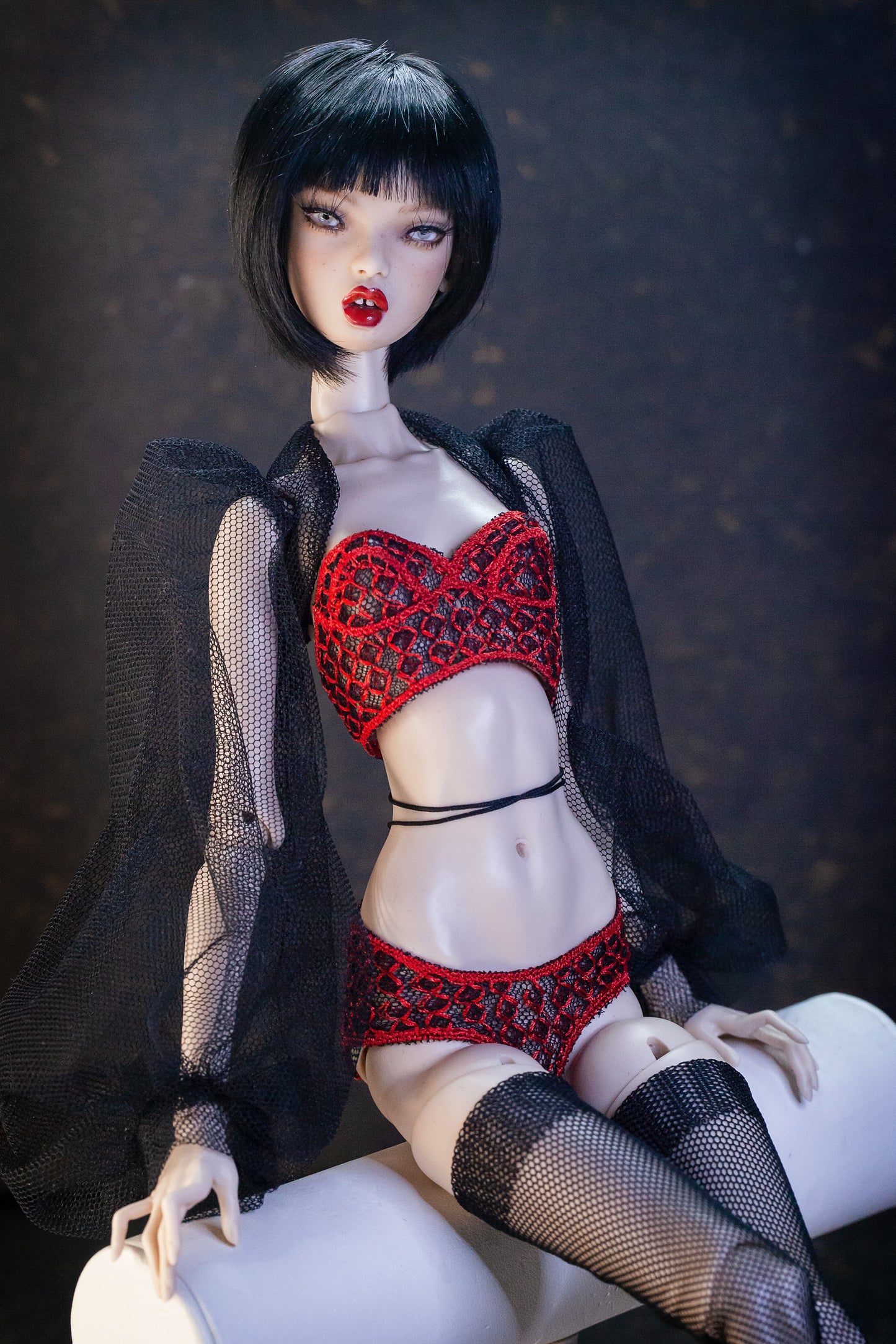 PDF Digital Pattern Airy bolero with ballon sleeves for Popovy sisters,  1/4  BJD  and 1/6 fashion dolls, Integrity toys  + Video Tutorial