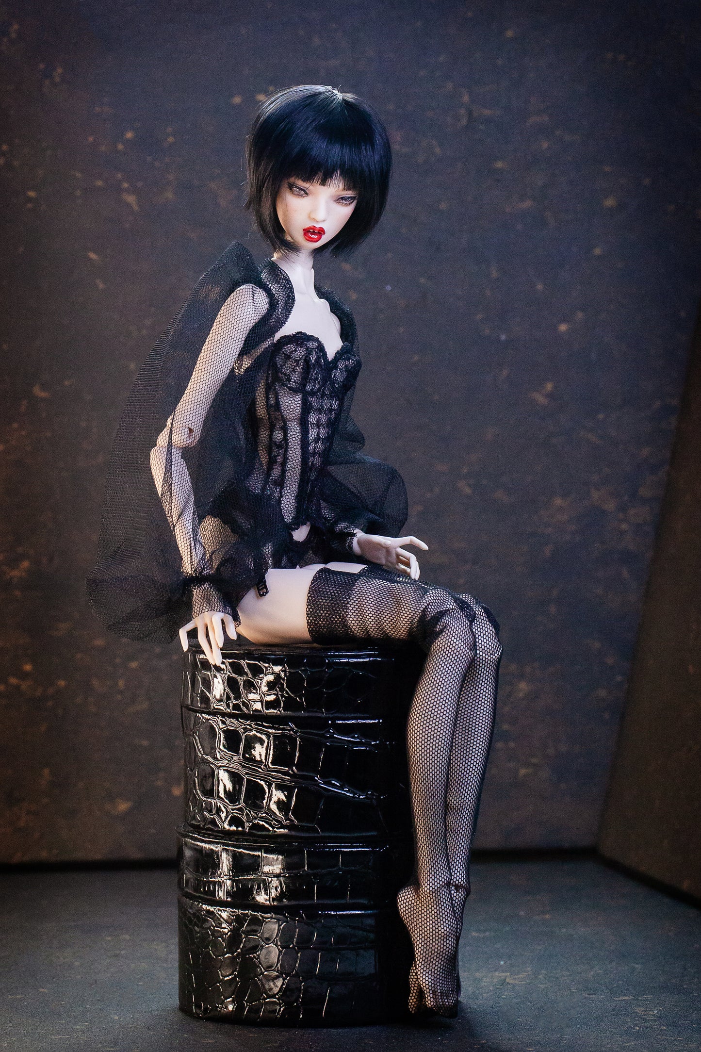 PDF Digital Pattern Airy bolero with ballon sleeves for Popovy sisters,  1/4  BJD  and 1/6 fashion dolls, Integrity toys  + Video Tutorial