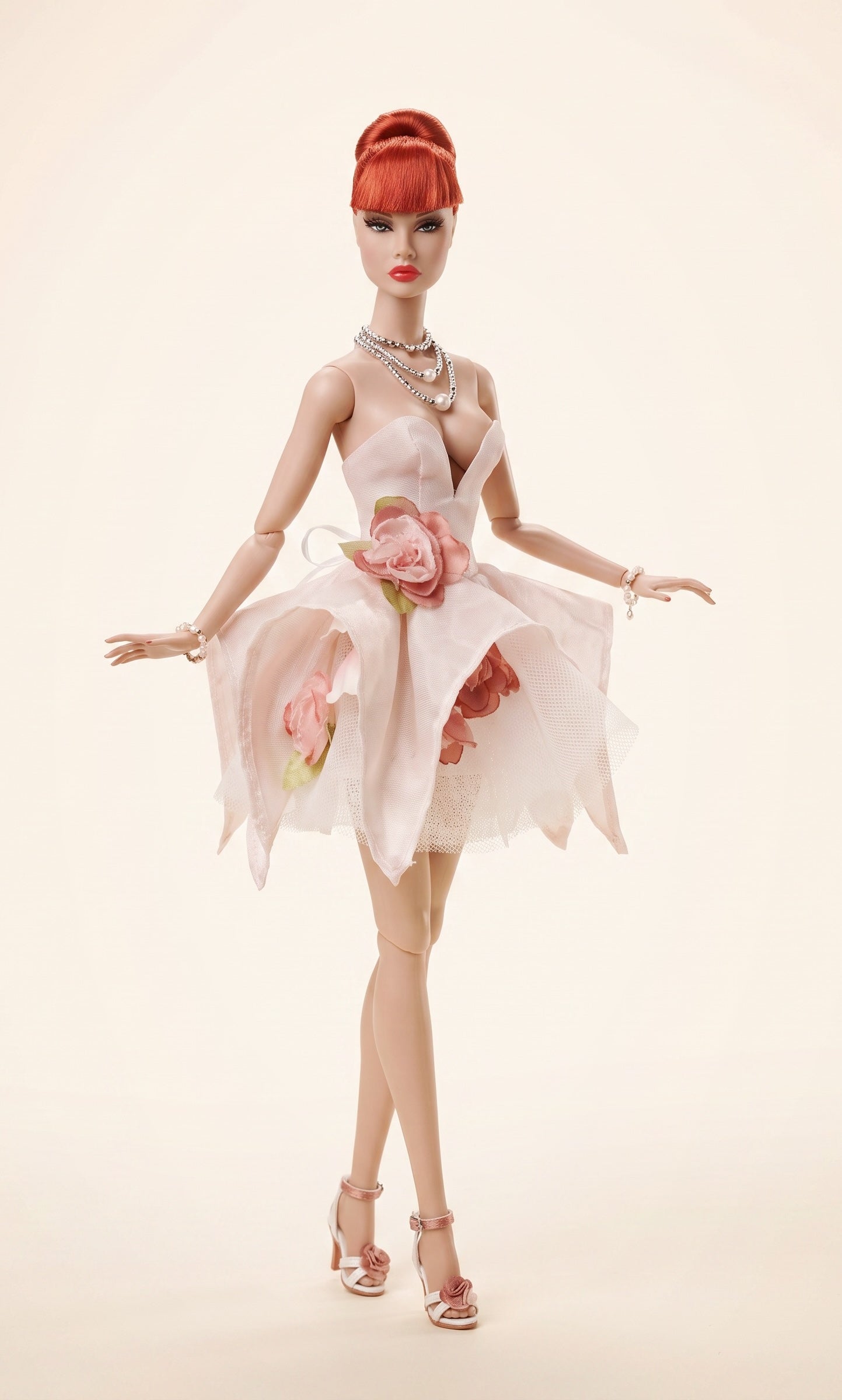PDF Digital Pattern la fleur dress for Integrity toys Fashion Royalty Nu Face Poppy Parker  BBMTM Xian Xian dolls + Video Tutorial