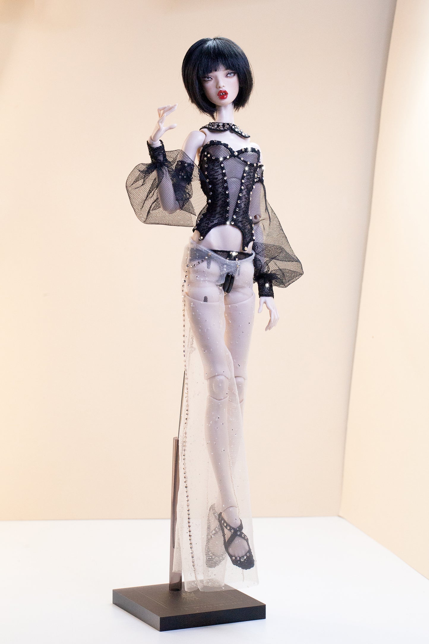 PDF Digital Pattern low waist trousers pantie for Popovy sisters,  1/4  BJD  fashion dolls + Video Tutorial