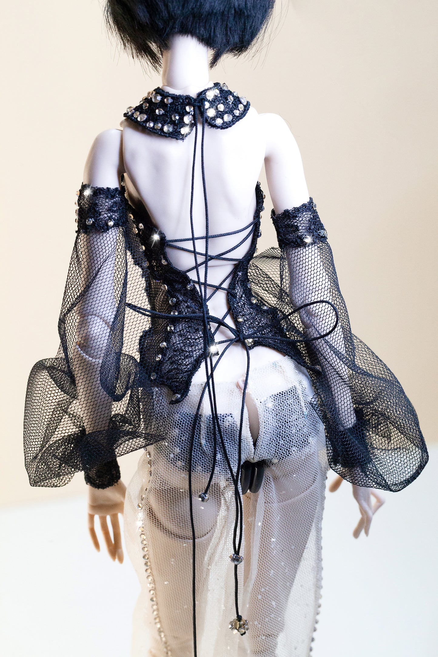 PDF Digital Pattern low waist trousers pantie for Popovy sisters,  1/4  BJD  fashion dolls + Video Tutorial