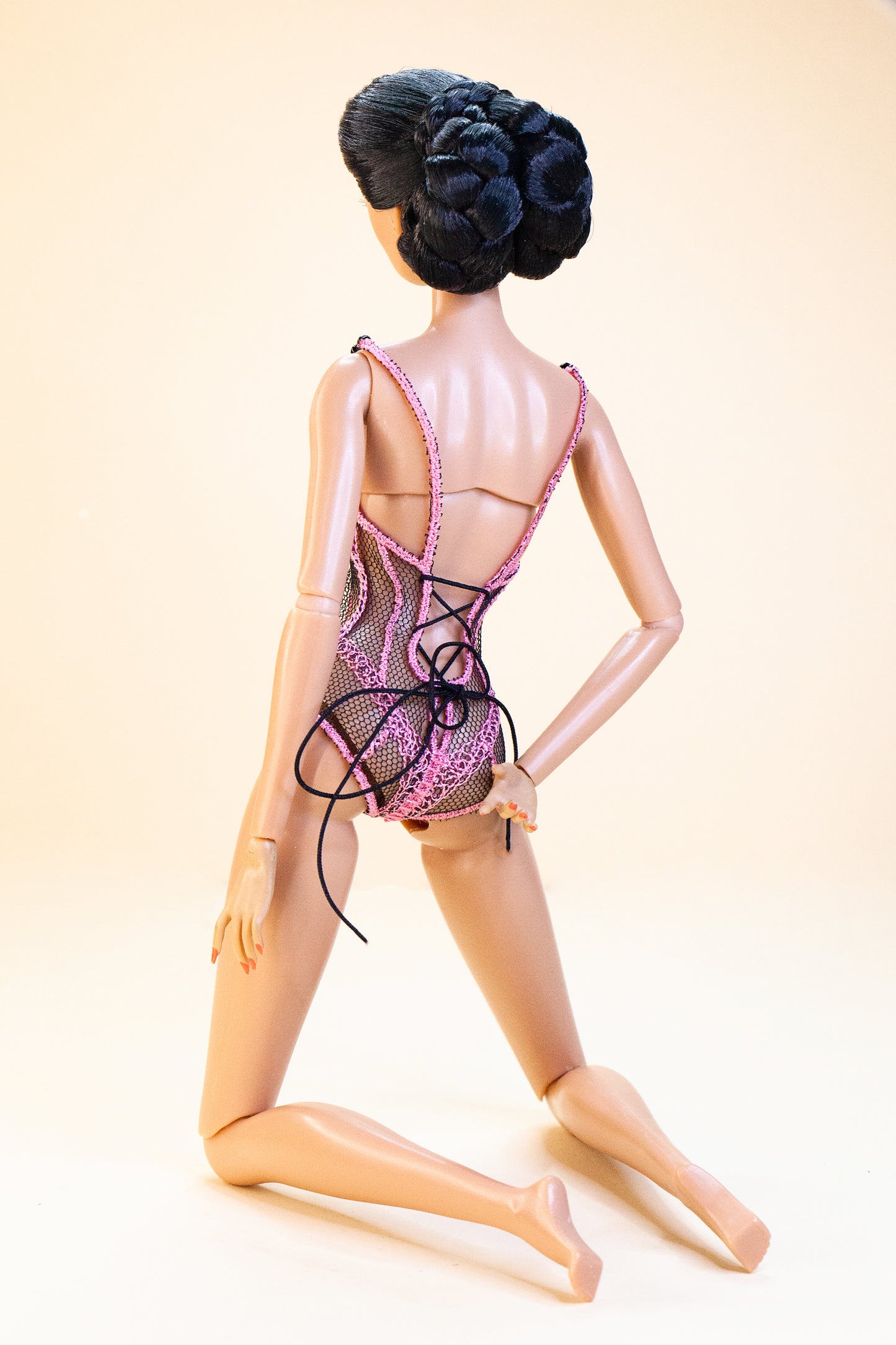 Edle Dessous für Fashion Royalty & Nu Face Integrity toys Puppen. Body Lingerie Corsage