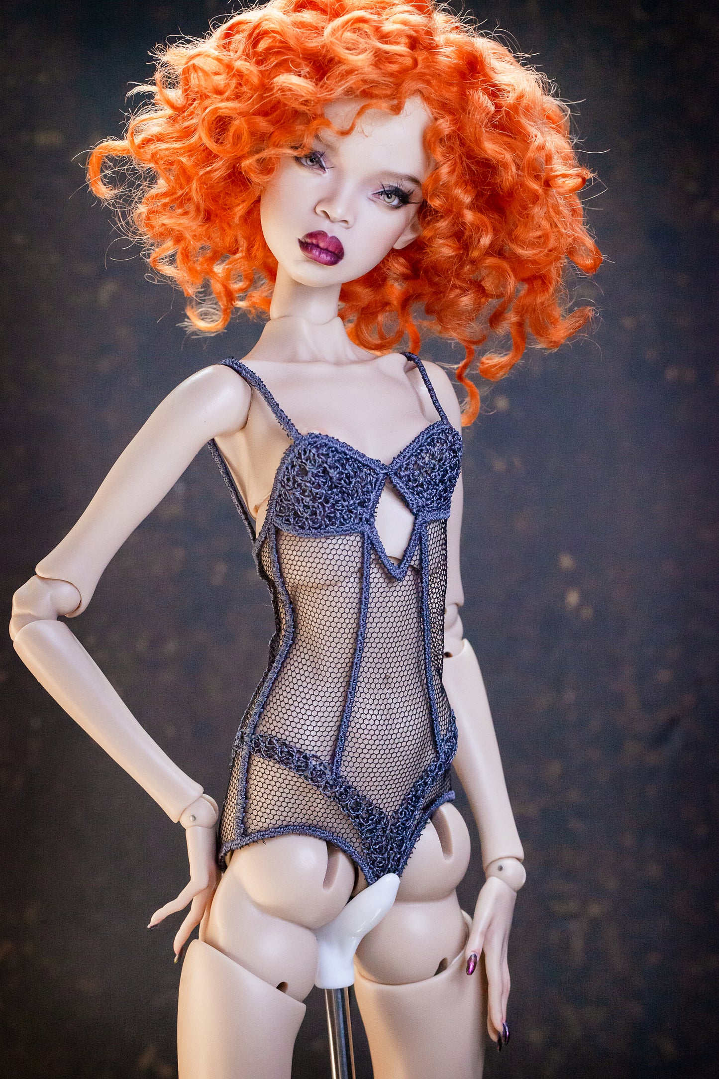 Edle Dessous für Popovy Sisters BJD Puppen. Body Lingerie