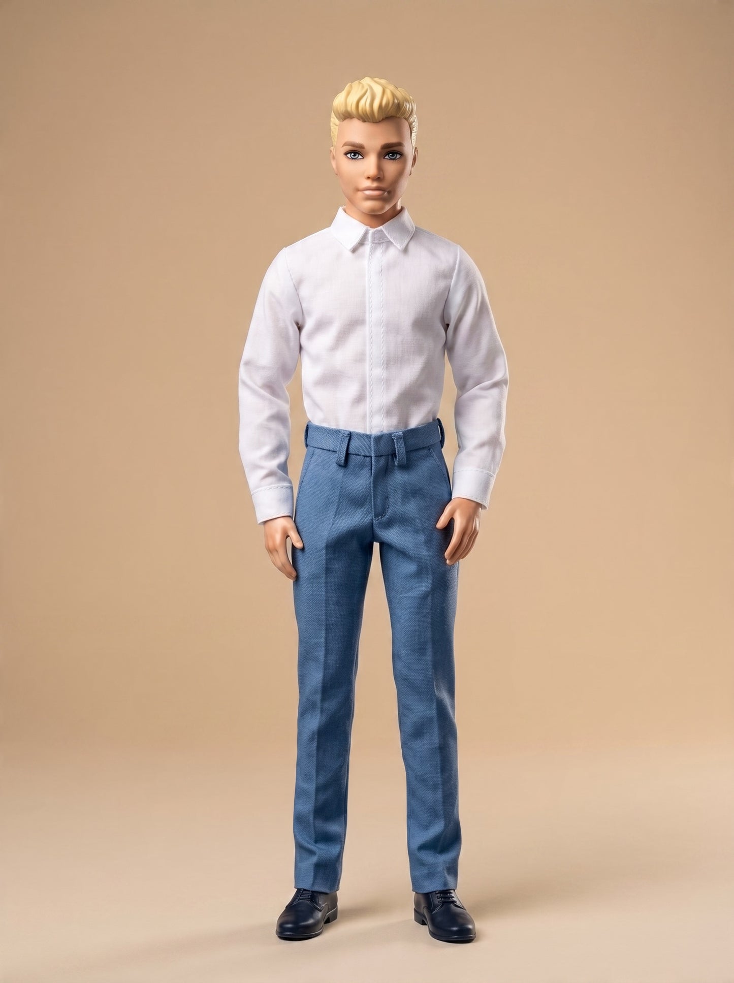 PDF Digital Pattern slim fit trousers pants for male MTM dolls  + Video Tutorial