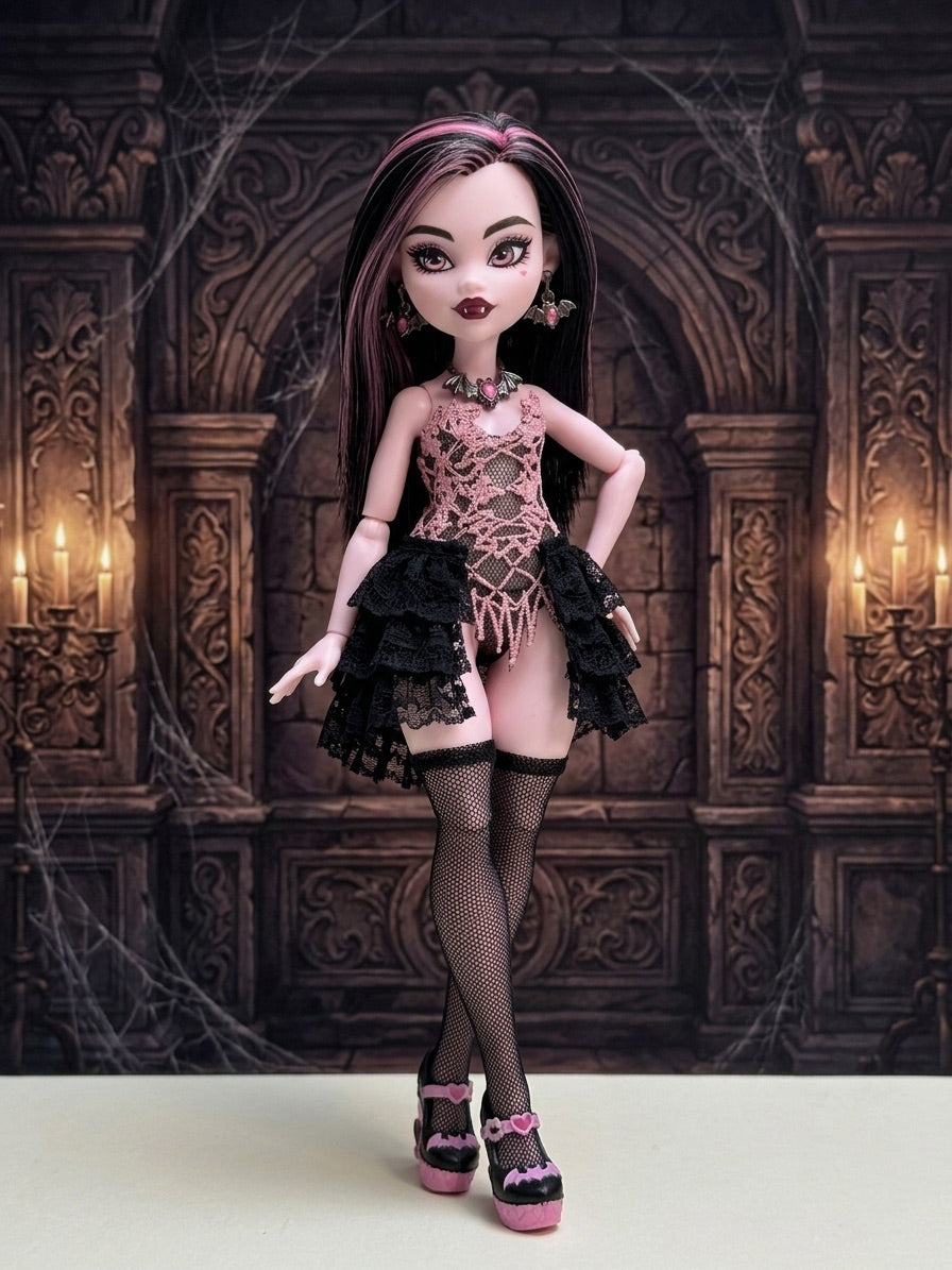 PDF Digital Pattern Stockings for monster MH G1 + G3 dolls + Video Tutorial