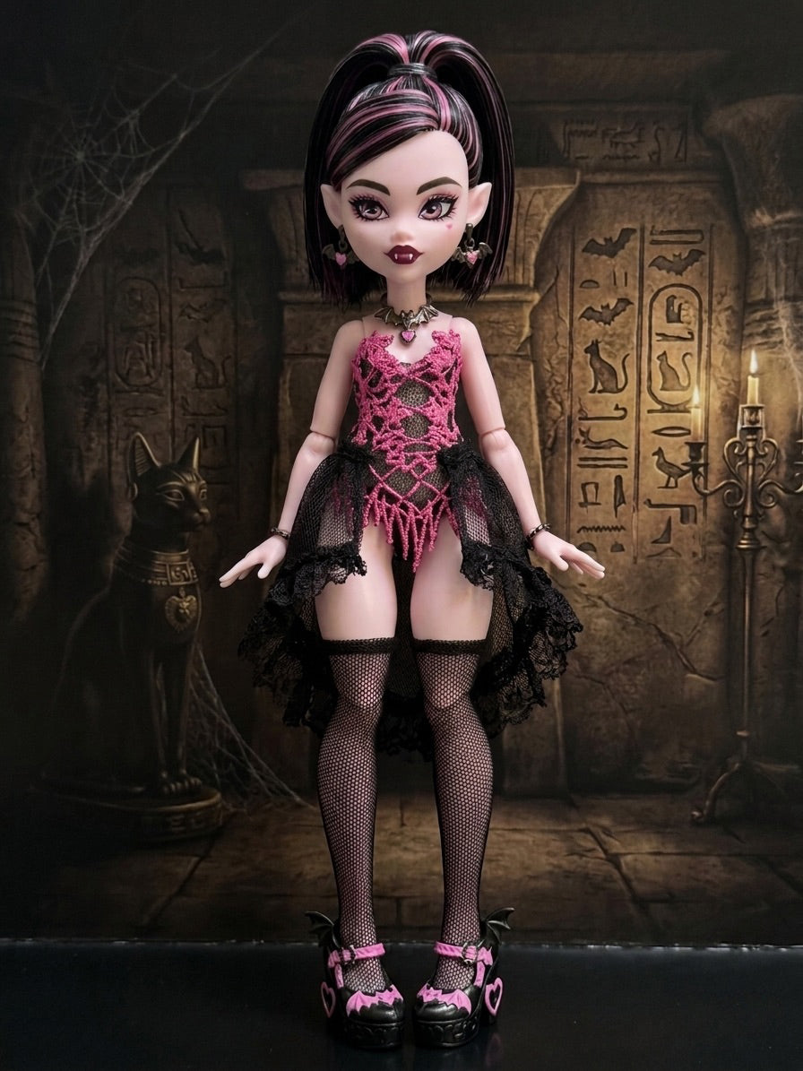 PDF Digital Pattern Stockings for monster MH G1 + G3 dolls + Video Tutorial