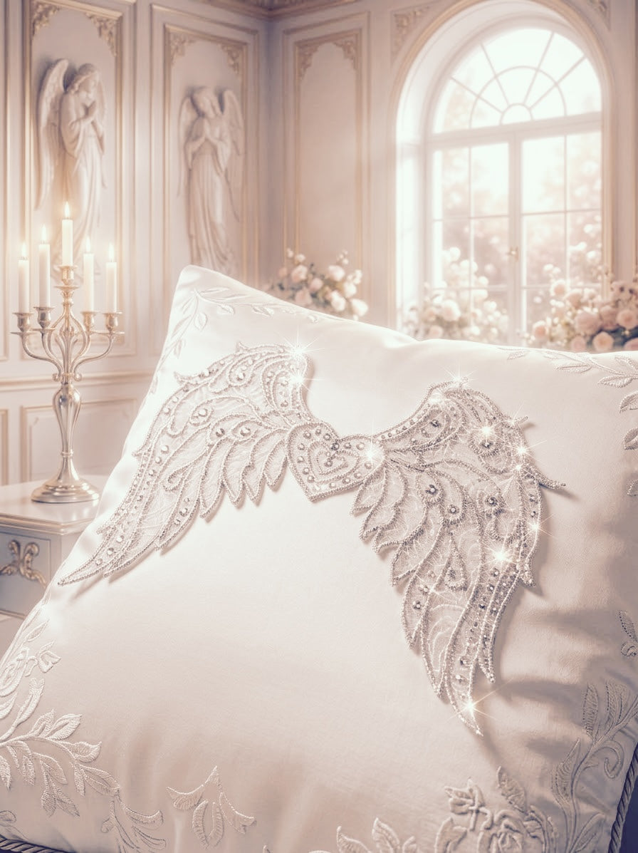 Digital Embroidery /embroidered angel wings for 1/4, 1/6  dolls +  Video Tutorial (Kopie)