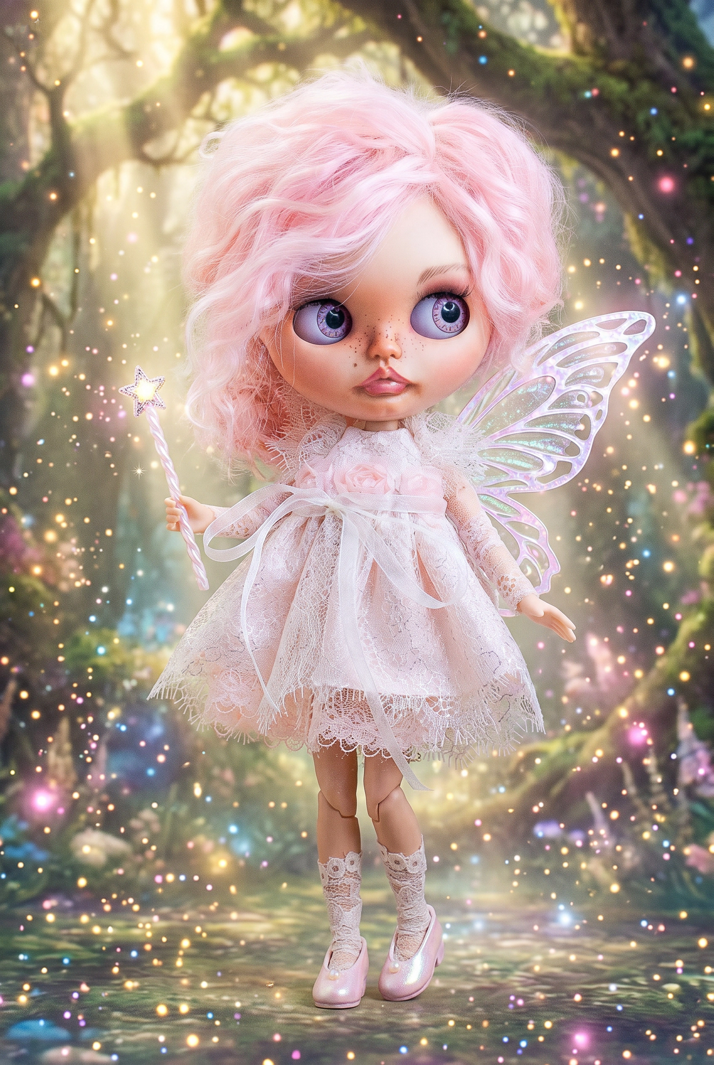 PDF Digital Pattern baby doll dress für Blythe doll. Youtube VIDEO.