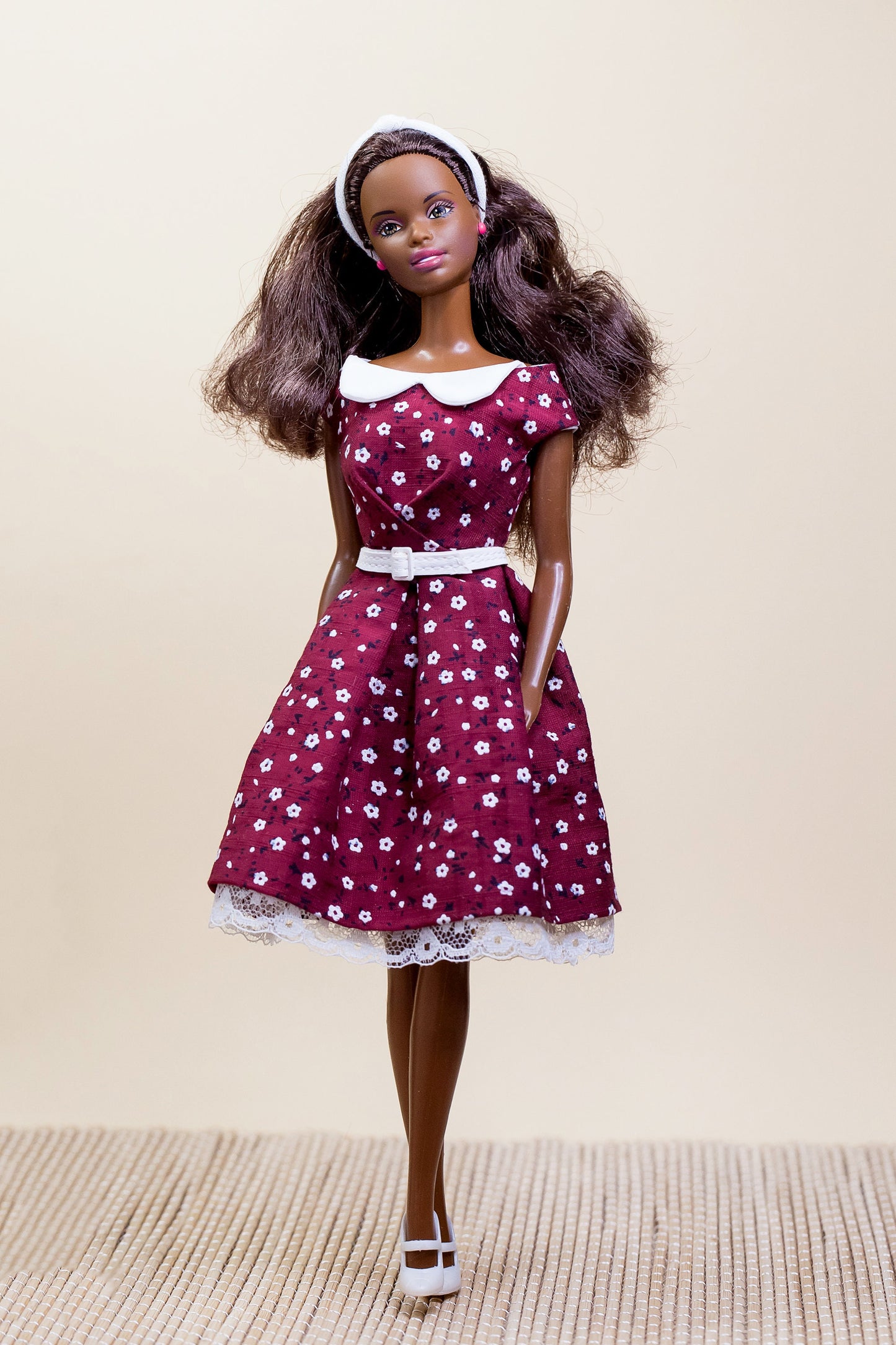 PDF Digital Pattern Romantic dress for BB doll + video tutorial