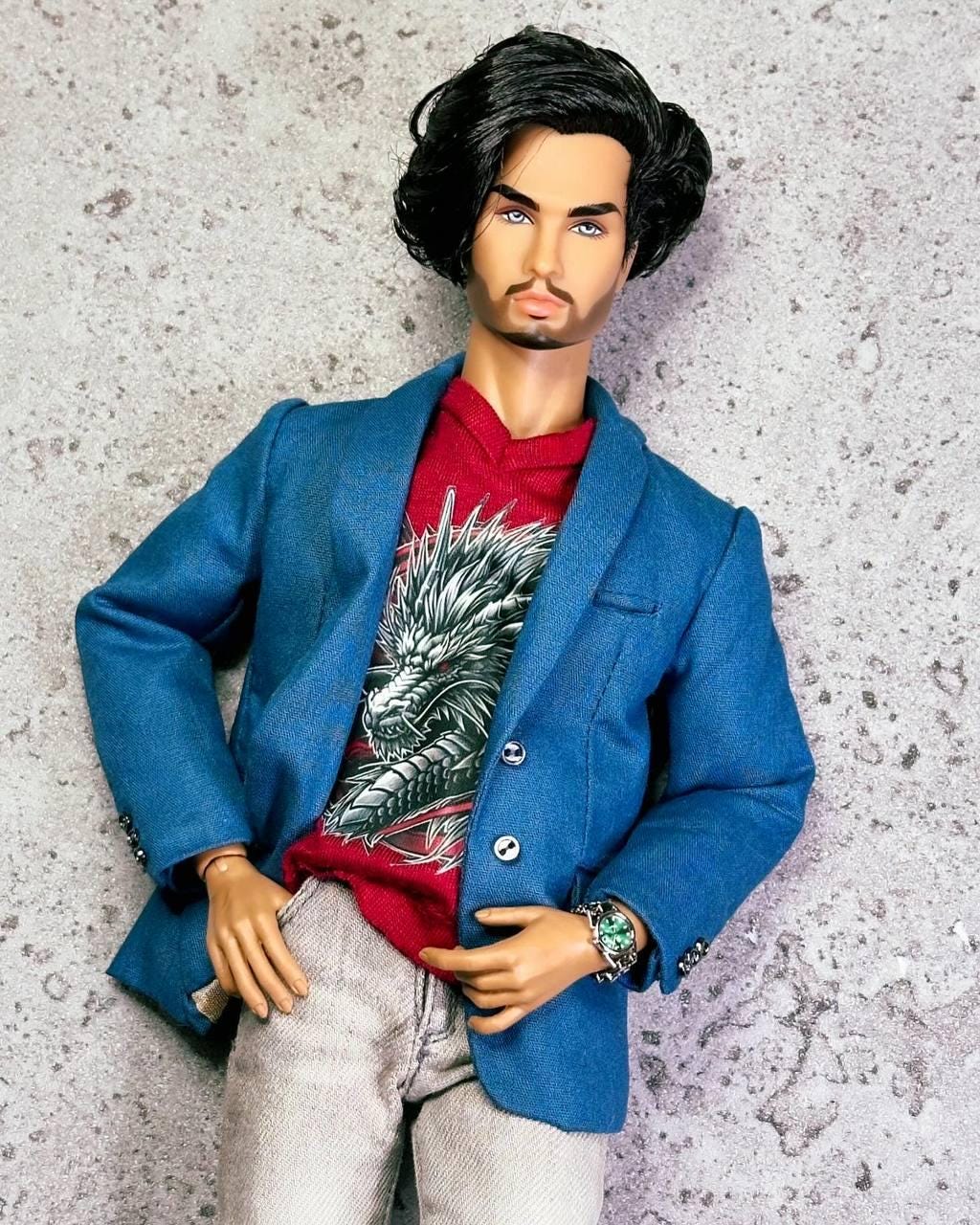 Slim fit jacket blazer for Integrity toys Fashion royalty FR HOMME MONARCHS doll outfit.