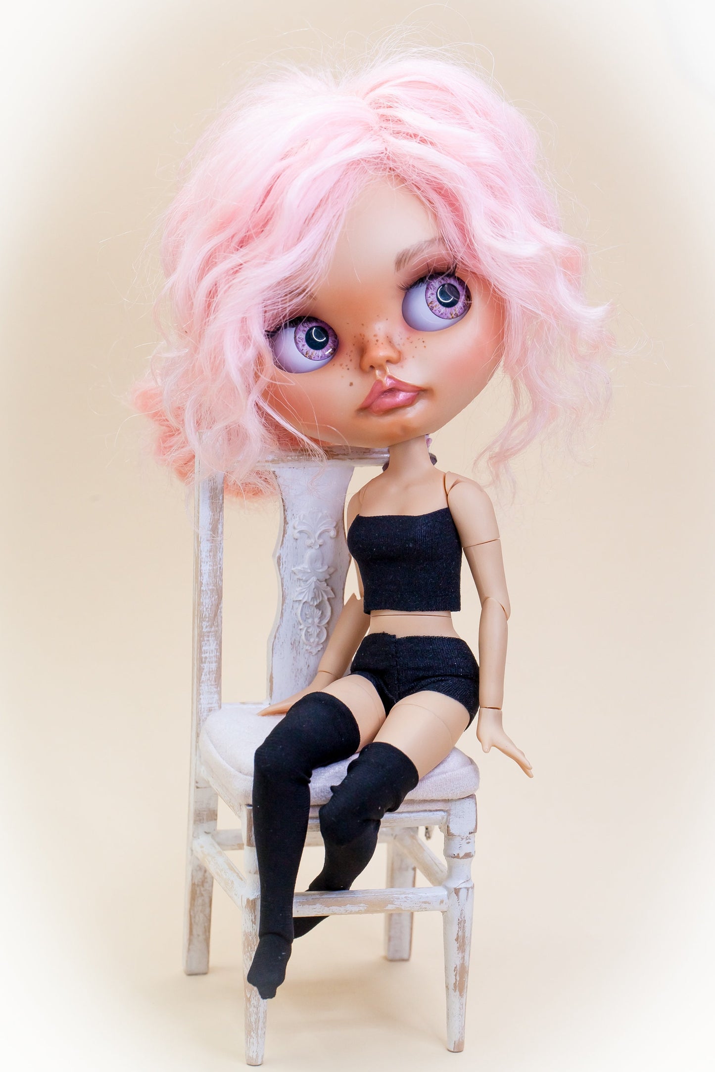 PDF Digital Pattern stockings, panties &amp; top underwear for Blythe doll. YouTube VIDEO.