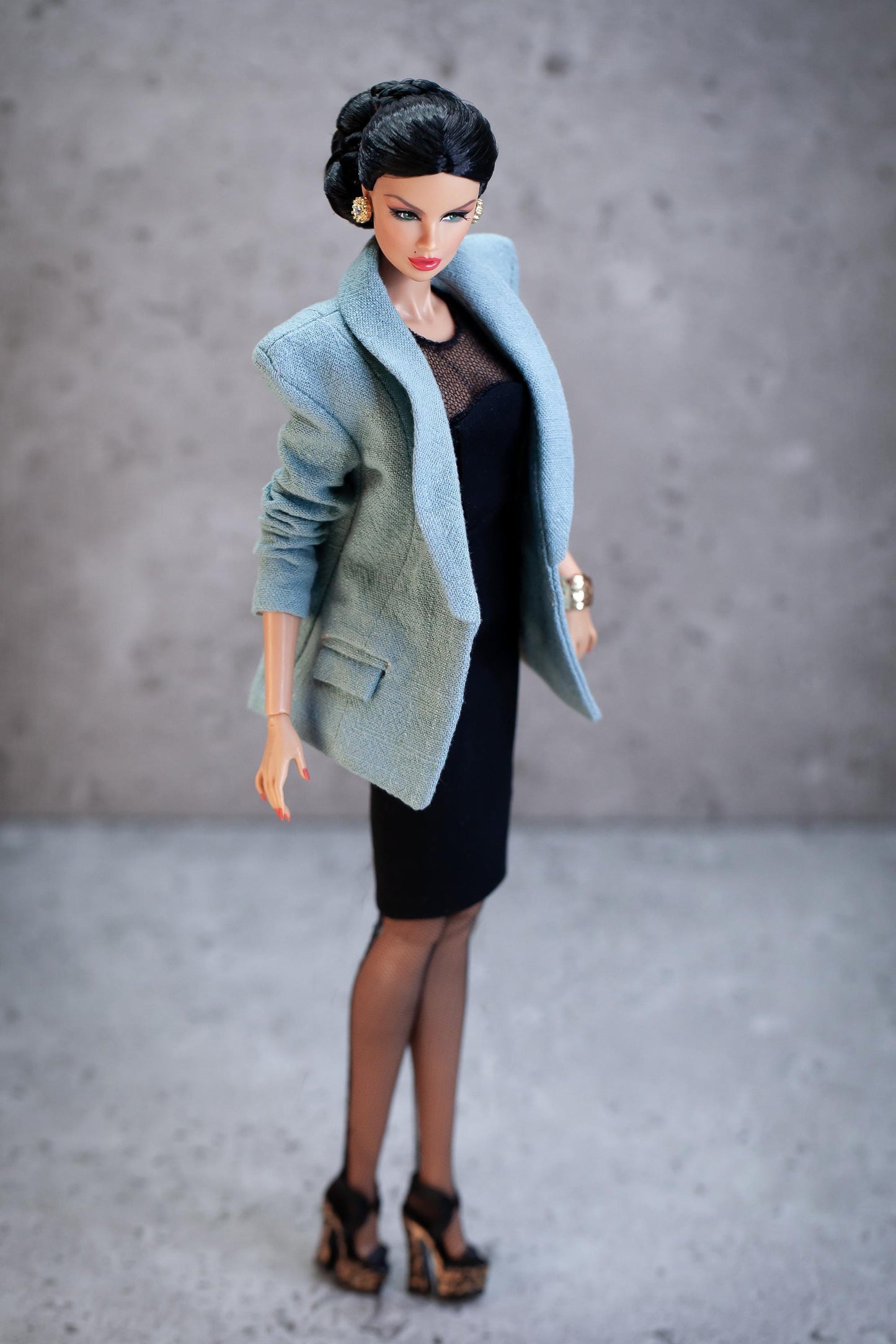 PDF Digital Pattern oversize blazer Fashion Royalty Nu Face Poppy Parker BBMTM dolls Integrity toys. + VIDEO