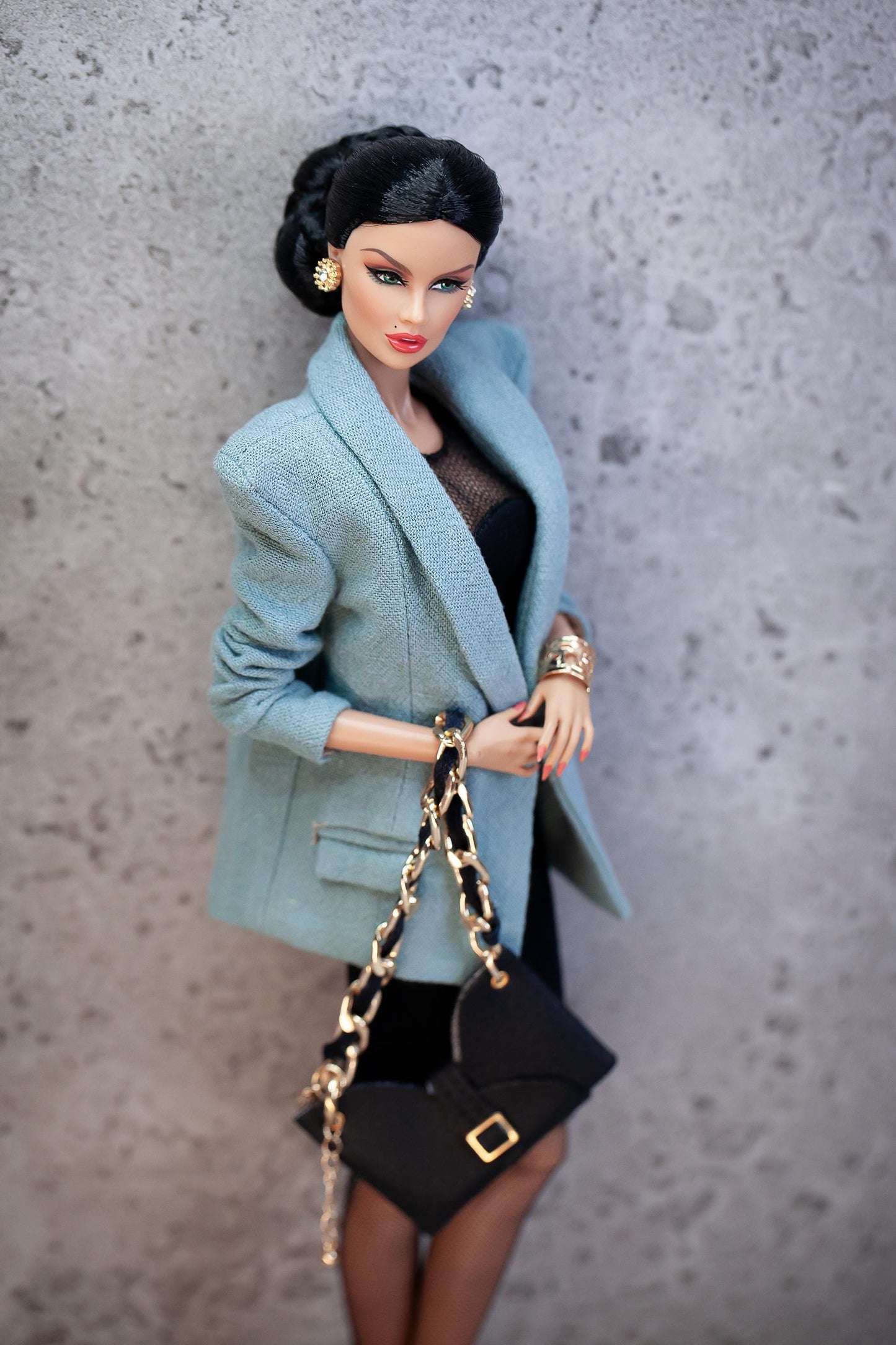 PDF Digital Pattern oversize blazer Fashion Royalty Nu Face Poppy Parker BBMTM dolls Integrity toys. + VIDEO