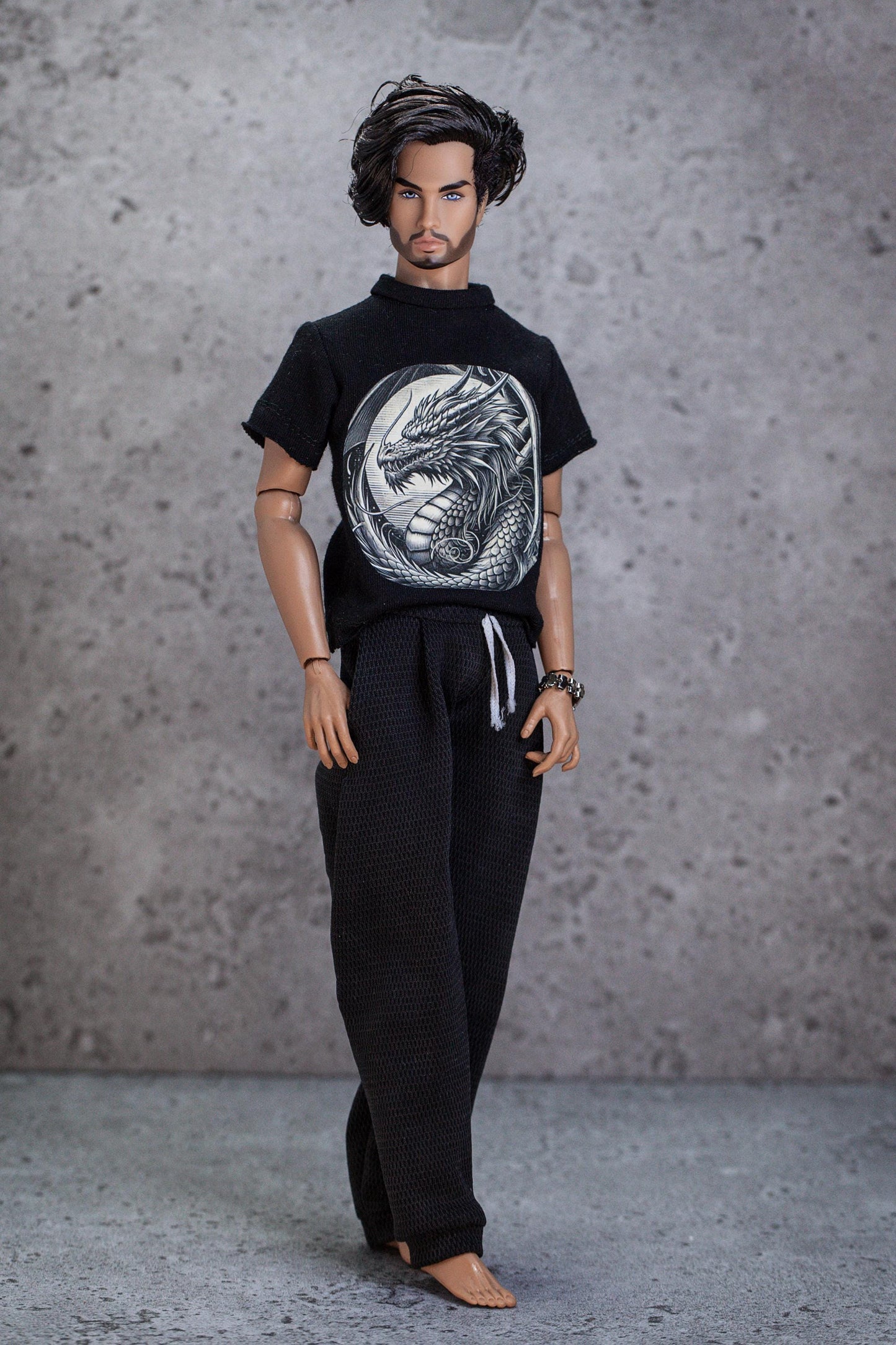 PDF Digital Pattern casual trousers for male FR HOMME dolls Integrity toys. Video tutorial.