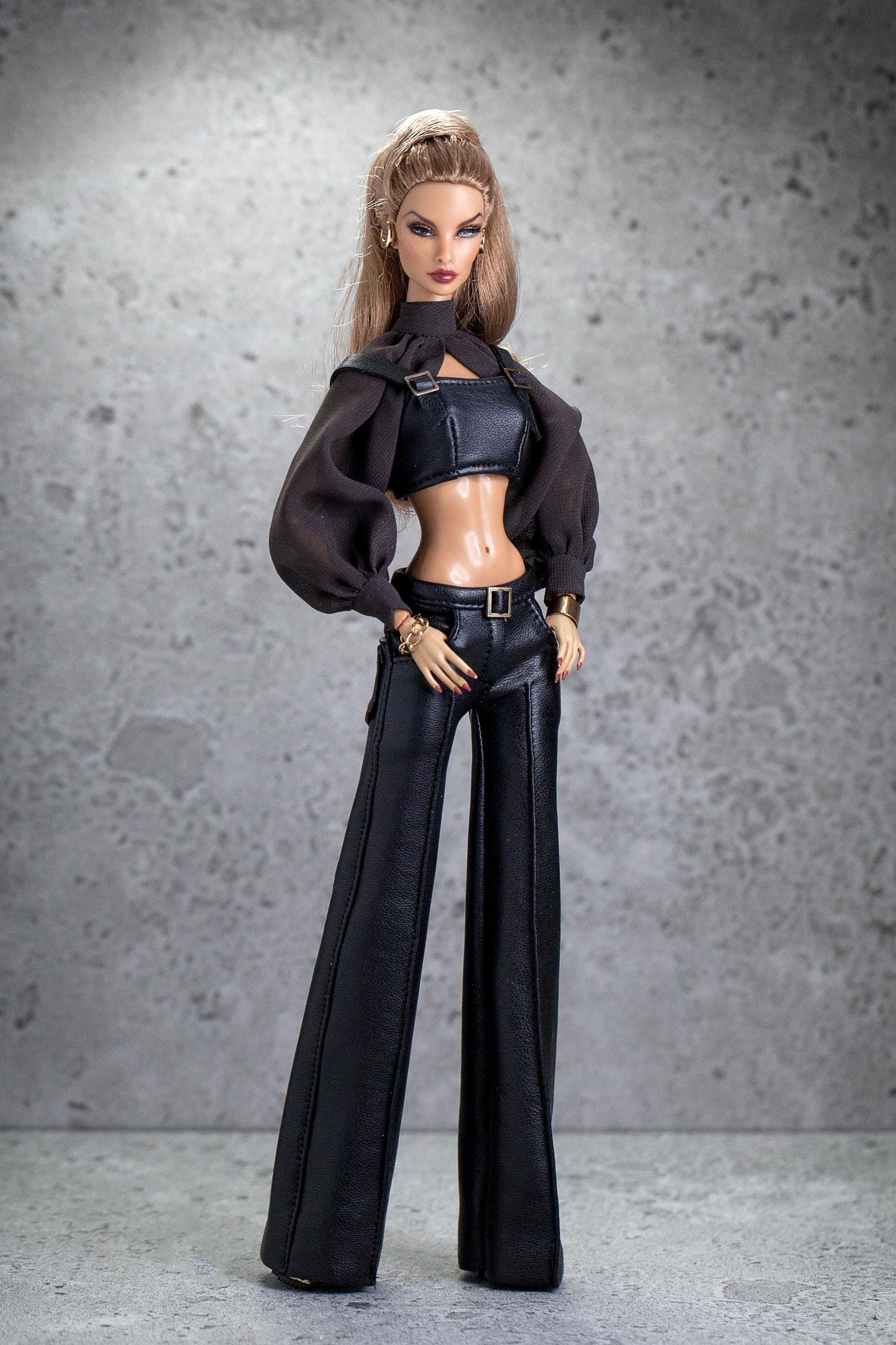 PDF Digital Pattern bolero blouse and bustier for BB &amp; Integrity toys dolls. + Video tutorial.