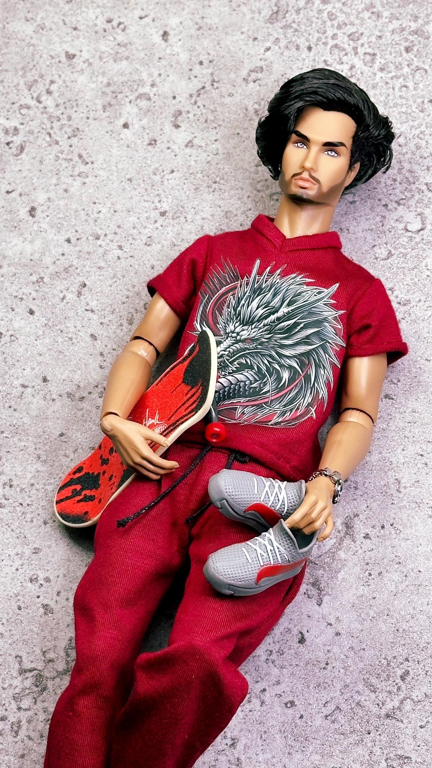 PDF Digital Pattern T-shirt for male FR HOMME dolls Integrity toys. Video tutorial.
