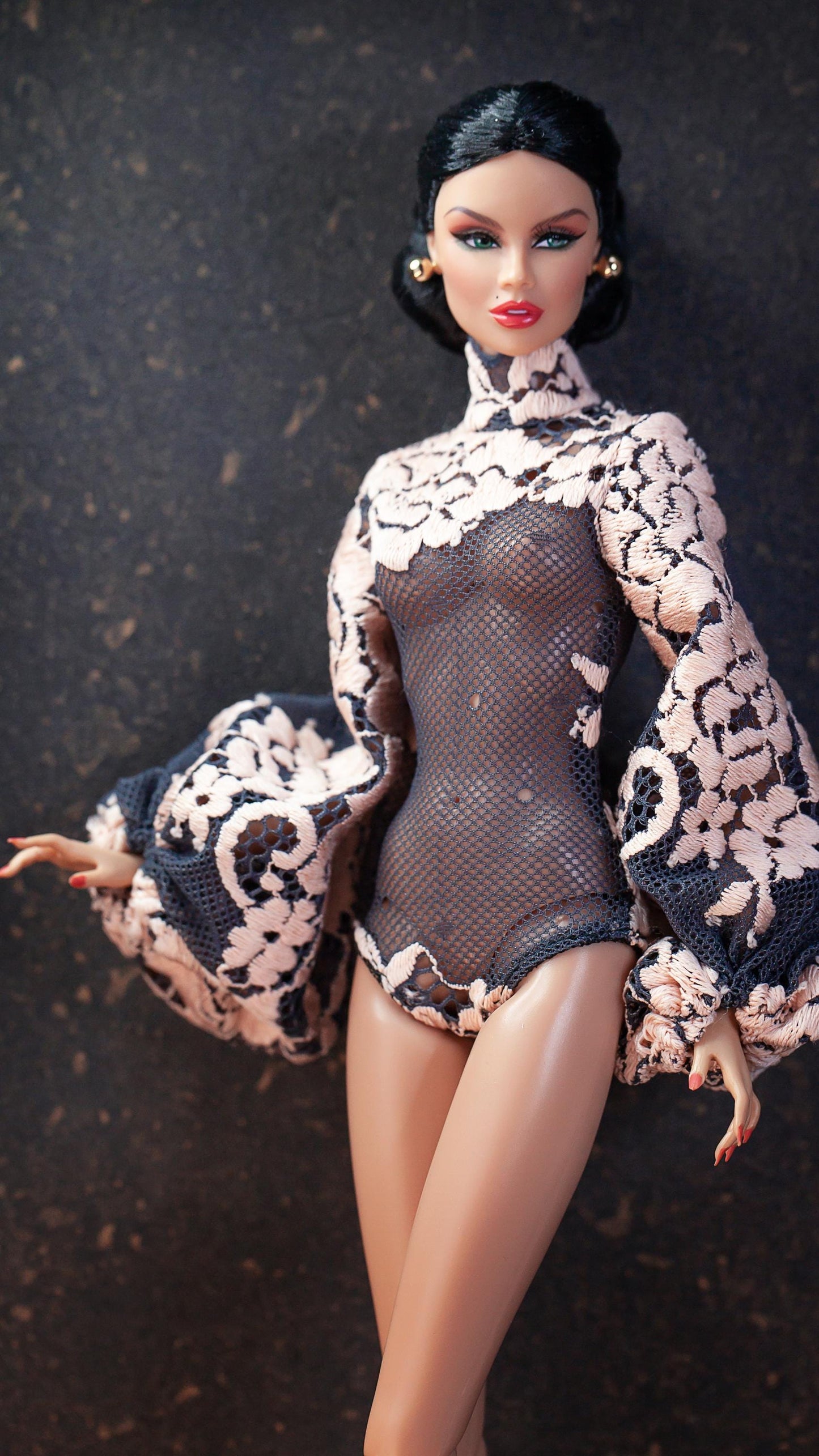 Body blouse and pants for Integrity Toys Poppy Parker Fashion Royalty Nu Face Dolls