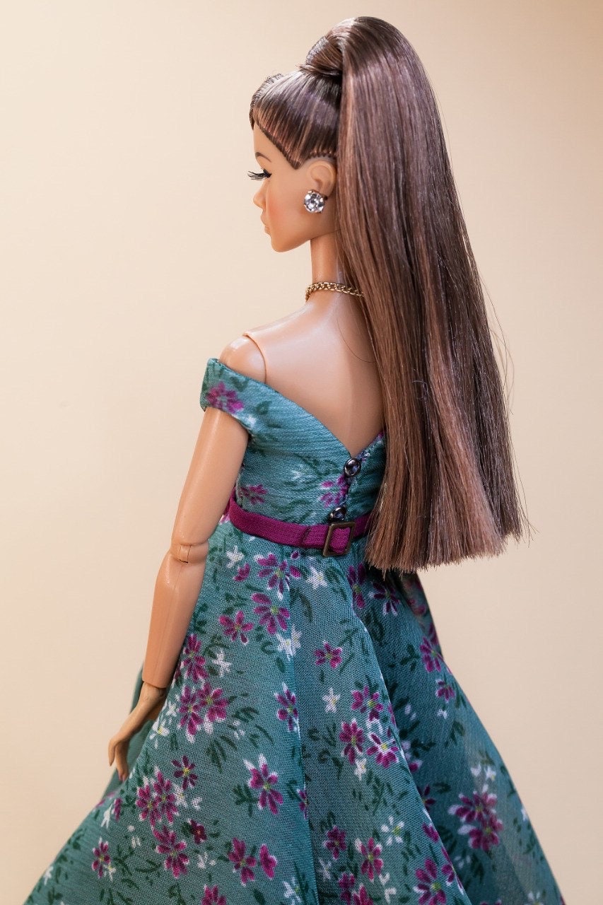 Long dress with slit for Integrity Toys 12 inch fashion dolls.