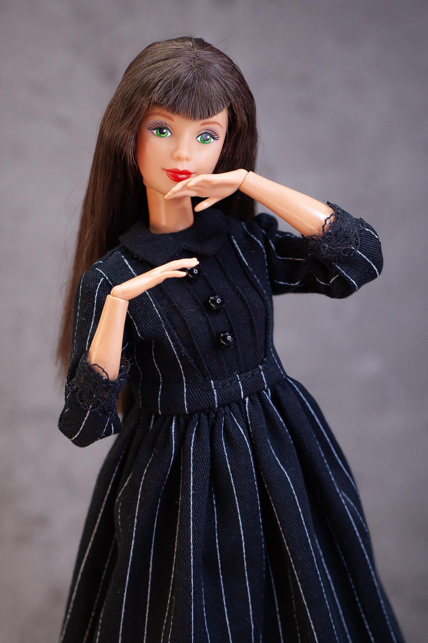 PDF Digital Pattern victorian dress for BB and Blythe dolls. Tik Tok Youtube VIDEO.