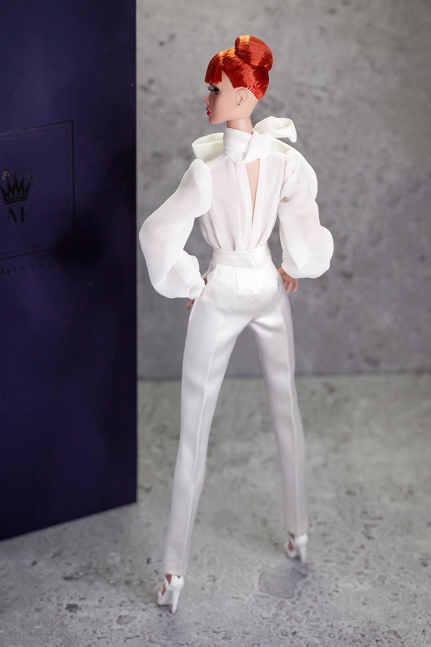 PDF Digital Pattern body blouse for Poppy Parker dolls Integrity toys +video tutorial