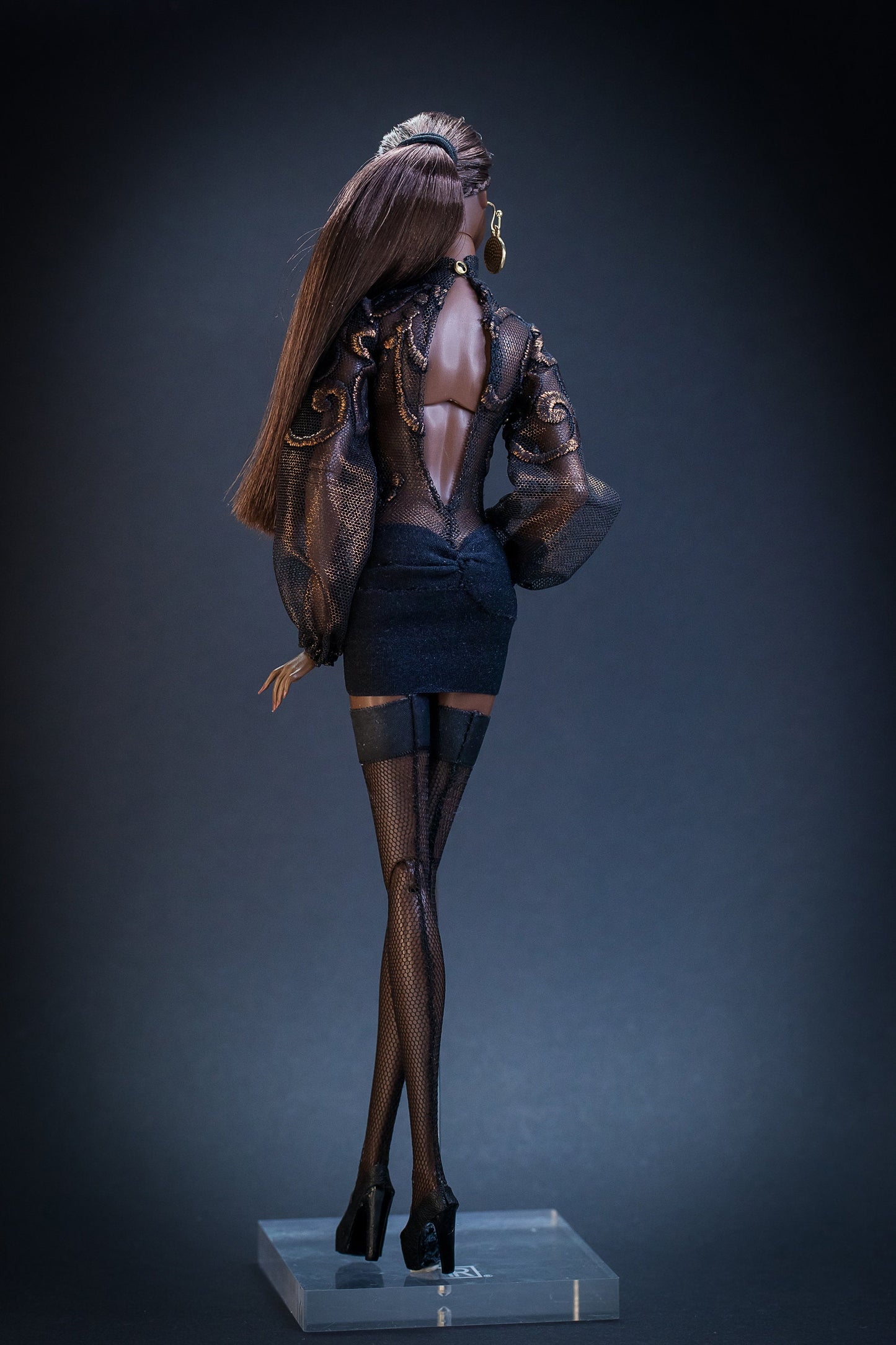 Body Miniskirt Shoes Black for Integrity Toys Poppy Parker Fashion Royalty Nu Face