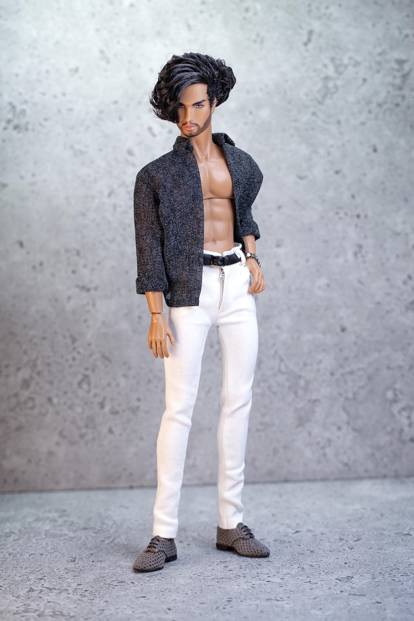 PDF Digital Pattern casual shirt for male FR HOMME Monarch doll Integrity toys.
