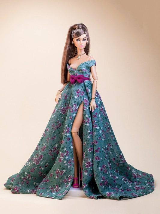 Long dress with slit for Integrity Toys 12 inch fashion dolls.