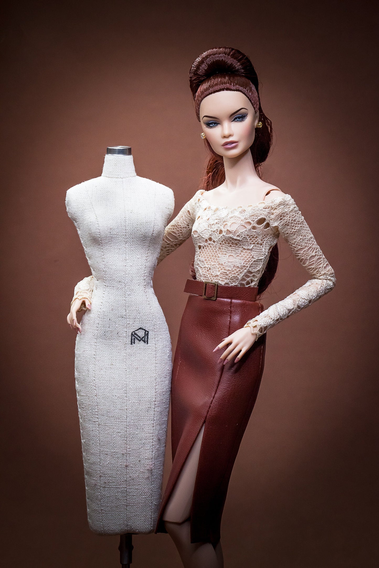 Body off-the-shoulder for Integrity Toys Poppy Parker Fashion Royalty Nu Face fashion dolls