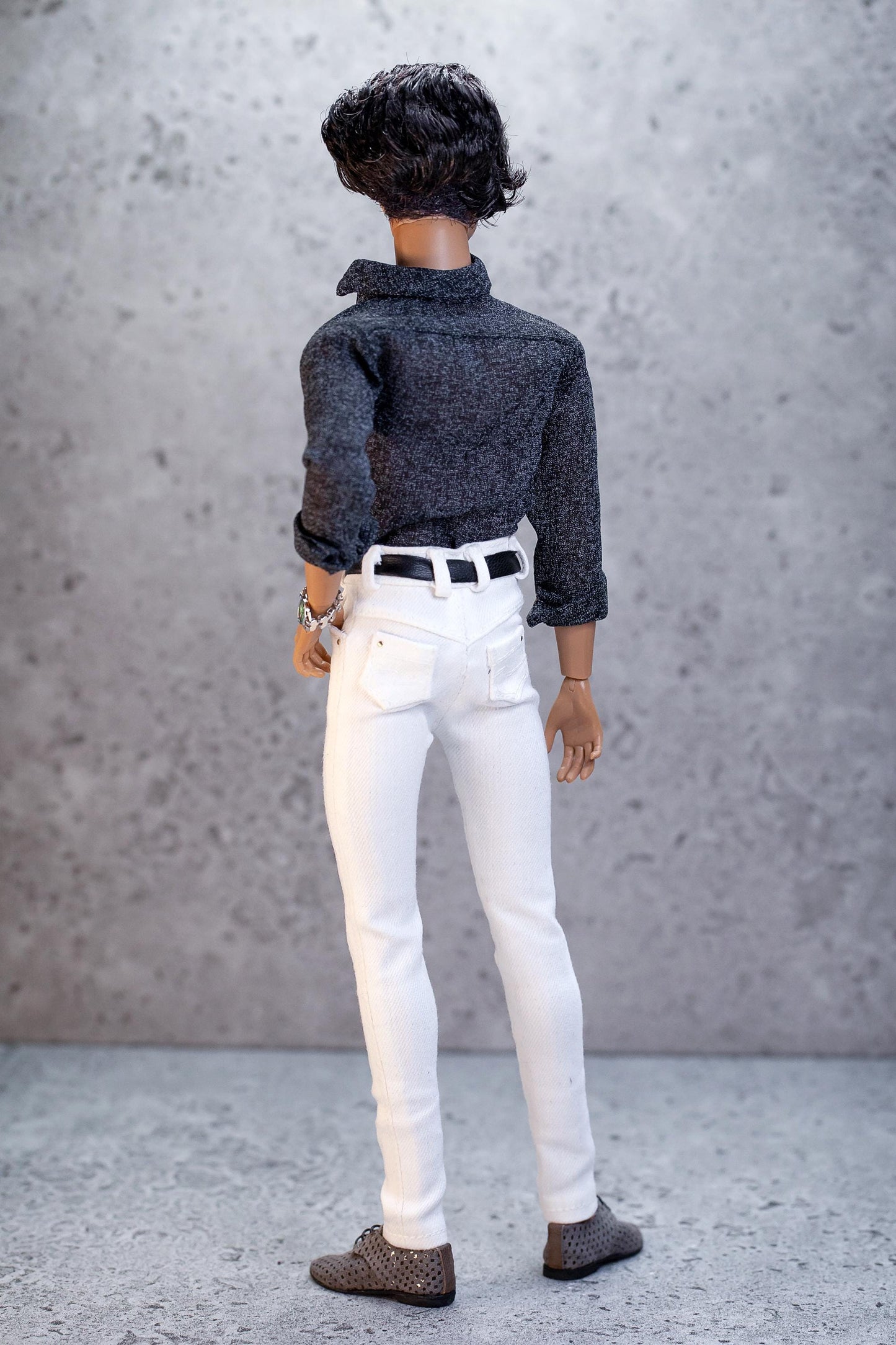 PDF Digital Pattern casual shirt for male FR HOMME Monarch doll Integrity toys.