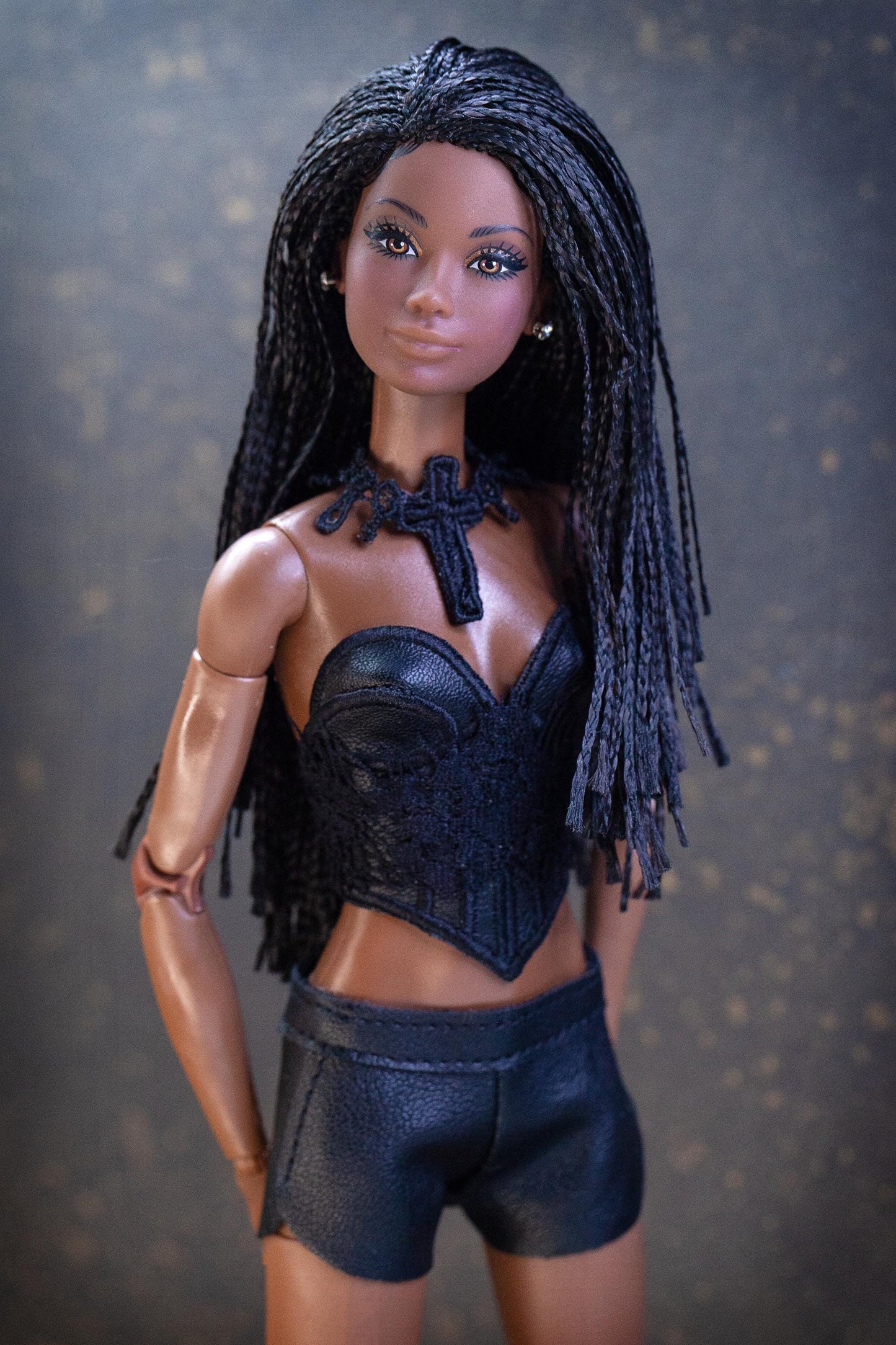 Digital Embroidery /embroidered short corset for Integrity toys & BB MTM dolls.  + ballerina style dress sewing tutorial